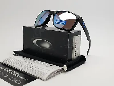 Oakley Holbrook Polished Black/Prizm Deep H20 Polarized Lens Sunglasses  • £137.08