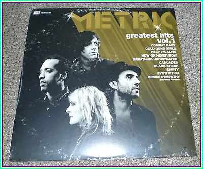 Metric Greatest Hits Vol. 1 White Vinyl (Limited Edition) New Sealed • $47.95