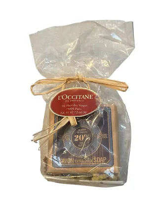 Vtg L'occitane En Provence Shea Lavender Ex Gentle Soap 3.5-100g NEW GIFT PKG • $15