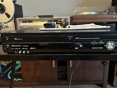 Panasonic DMR-EZ485V VHS/DVD Recorder W/ Remote ManualAnd Cables • $225