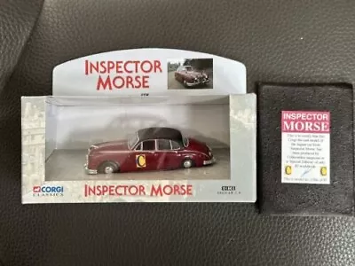 Corgi Classics 01803 Inspector Morse Jaguar - Numbered Ltd Edition No 34/87 Mint • £22