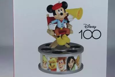 Hallmark '100 Years Of Wonder'-Disney's Mickey Mouse 2023 Light & Sound Orn NIB • $13.70