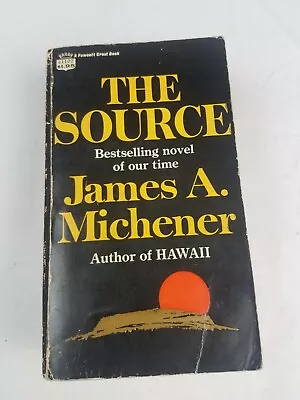 Vtg The Source James A Michener 1968 Paperback Colorful Cover  • $6.99