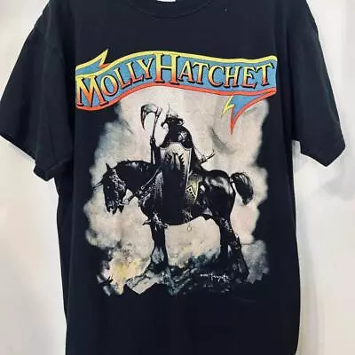 Molly Hatchet Tour Concert Graphic Classic T Shirt Unisex Heavy Cotton NH8516 • $21.99