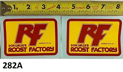 2! Roost Factory Sticker Vintage RM RN YZ OW 125 250 360 400 500 VMX AHRMA WORKS • $11.87