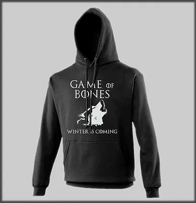 Hoody Game Of Thrones Bones Dog Film Alaskan Malamute Hoodie Wolf With Gift Bag • £28.99