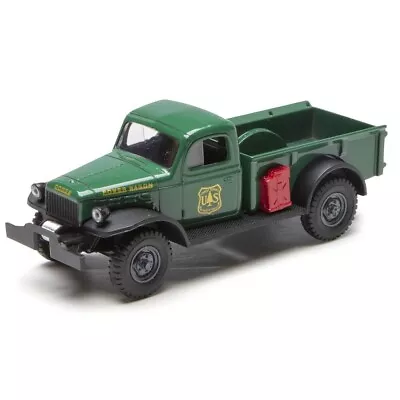 Iconic -Denver Diecast  1:48 Scale/O- Guage  1947 Dodge Power Wagon NIB-GREEN! • $11.49