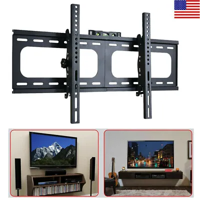 Jumbo Low Profile Fixed Slim TV Wall Mount Bracket For 26 -70  Inch Flat LED LCD • $29.96