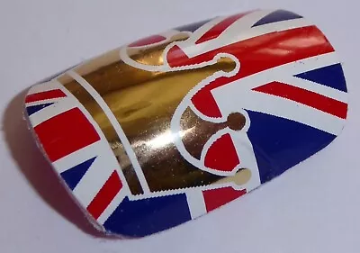 Coronation Union Jack Nail Wraps From Chix Nails • £7.50