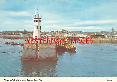 Anstruther Fife Chalmer's Lighthouse Postcard (D266) • £5.60