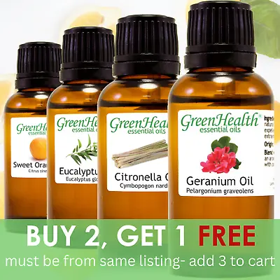 Essential Oils - 30 ML (1 Oz) - 100% Pure Therapeutic Grade Oil - 60+ Options! • $6.99