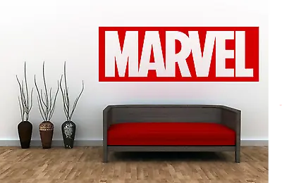 £14.97 • Buy Marvel Superhero Adult Kids Home Vinyl Wall Decal Sticker Film Room SU24