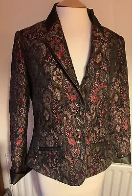 Caroline Charles Tudor Jacket Size UK12 • £99