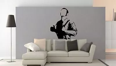 £17 • Buy Ska Style Skinhead With Braces Music Vinyl Wall Art Decal Sticker