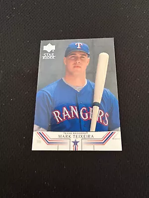 Mark Teixeira Rookie Texas Rangers / Yankees 2001 Upper Deck Rc Baseball Card • $4.99