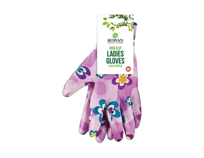 Ladies Women Designer Floral Gardening Luxury General Working Gloves • £1.99