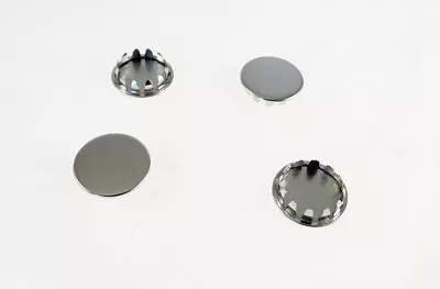 (4 PACK) 7/8  Nickel Plated Metal Hole Plugs For .062 -.093  Metal SP-875-NK • $9.64