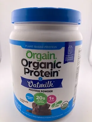 NEW Orgain Organic Protein + Oatmilk Protein Powder Chocolate • $13.99