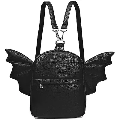 Women Mini Fashion Backpack Detachable Bat Angel Wing Shoulder Bag US SELLER!!!! • $39.99