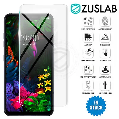 For LG V50 V40 V30 Plus G8 G7 G6 ThinQ Q6 ZUSLAB Tempered Glass Screen Protector • £4.16