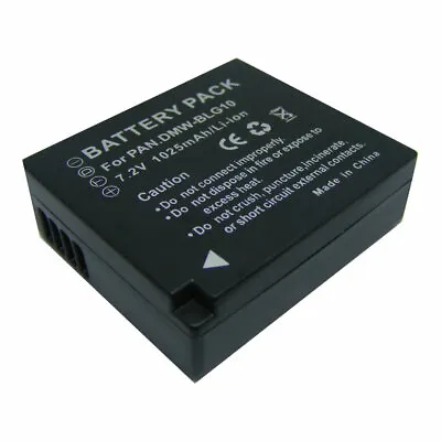 DMW-BLG10 Battery For Panasonic Lumix DMC-LX100 DMC-ZS100 DMC-GF6 DC-ZS70 DC-GX9 • £10.79