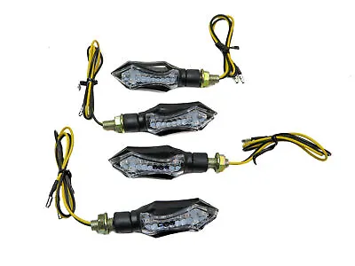 Indicators LED Sequential Full Set 4 For Kawasaki Z 750 ZR750L 2007 - 2011 • £24.95