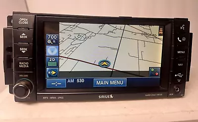 CHRYSLER DODGE JEEP MyGig GPS Navigation Sirius Radio CD DVD MP3 Player RER OEM • $299.95