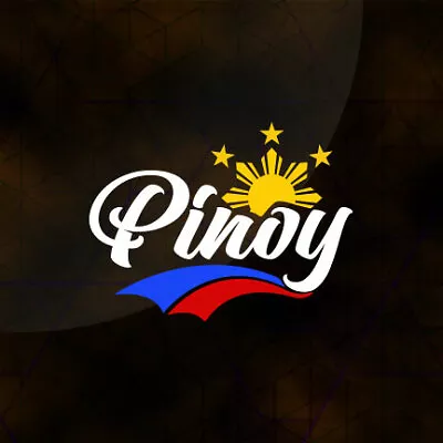 $5.50 • Buy Filipino Pinoy No3 Vinyl Die Cut Car Decal Sticker 6.75  (w) Philippine Flag