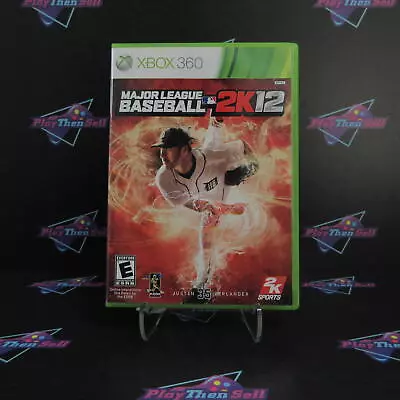 Major League Baseball 2K12 Xbox 360 - Complete CIB • $11.95