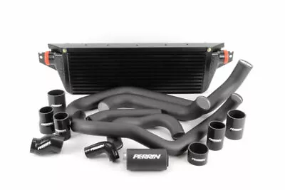 Perrin Front Mount Intercooler FMIC W/ Boost Pipings For 02-07 WRX & STi (Black) • $1699.88