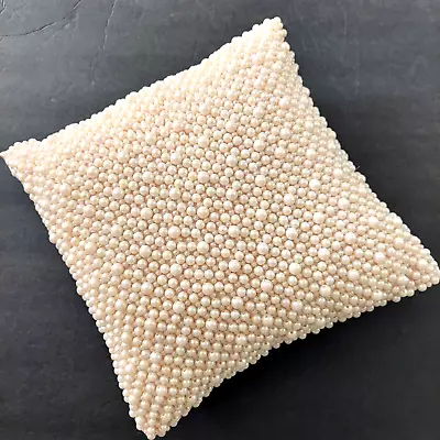 THRO By Marlo Lorenz Pink Pearl Decorative Pillow 12  X 12” • $24.97