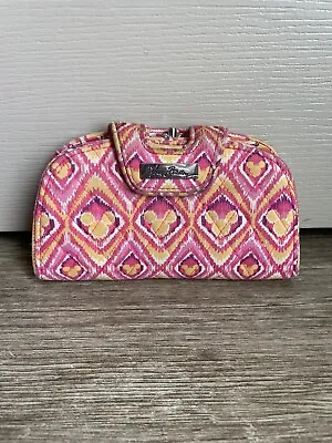 Disney Vera Bradley Bouncing Bouquet Snap N Kiss Wristlet Wallet Pink Clutch • $30
