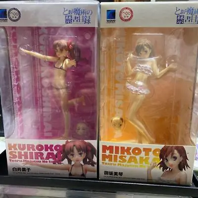 Lot2 TOARU Scientific Railgun Misaka Mikoto　& Kuroko SET Swimsuit Bikini　F34917 • $311.50