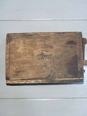 Antique #2 Vintage Ford T Model A Wood Battery Box Ignition Coil  • $39.99