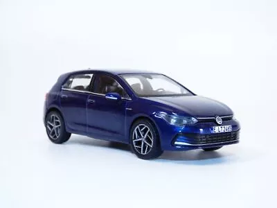 VOLKSWAGEN GOLF GTi 2020 Bleu Métallisé 1/43 VW Golf 8 • $46.58