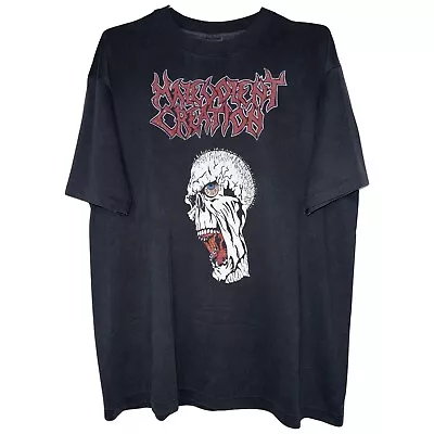 Vintage 1991 Malevolent Creation Tour T-Shirt Size XL Dismember Incantation • $285