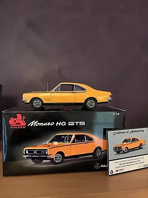 AUTOart 1:18 Biante 73401 Holden Monaro Coupe 1970 HG GTS 350 Indy Orange Model • $649