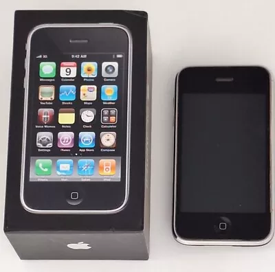 Apple 3rd Gen IPhone 3GS - 16GB - Black A1303 (GSM) MC131B/A Original Box #h • £27.95