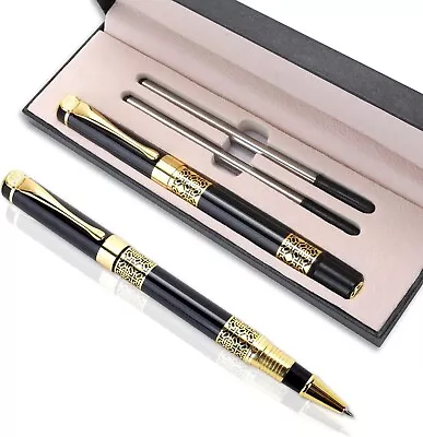 Metal Roller Ballpoint Pen Business Luxury Pen Gift For Professional Men & Women • $12.99