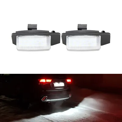 18-SMD White Led License Plate Lights For Mitsubishi Lancer Sportback Outlander • $13.99