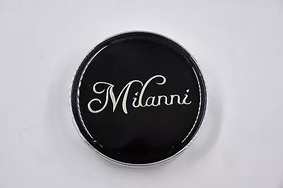 Milanni Chrome Edges W/ Black & Gold Logo Wheel Center Cap Hub Cap BR-K74 3  Sna • $18