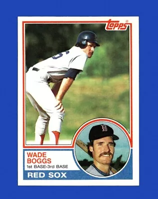 1983 Topps Set-Break #498 Wade Boggs RC NM-MT OR BETTER *GMCARDS* • $4.25