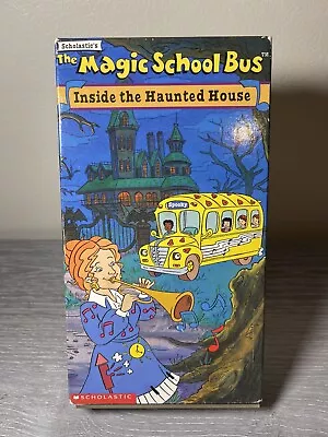 Vintage The Magic School Bus Inside The Haunted House (VHS 1997 Scholastic) • $7.43