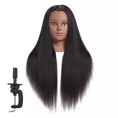 Hairginkgo Mannequin Head 26 -28  Super Long Synthetic Yaki Fiber Hair Maniki... • $32.42