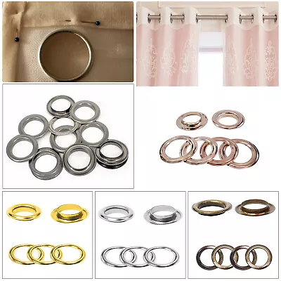 Large Metal Eyelet With Washer 30mm 40mm Leather Craft Banner Repair Grommets • £3.69