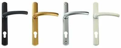 Yale Superior UPVC Door Handle 92mm Sprung Lever Pair Long Backplate 215mm • £18.99