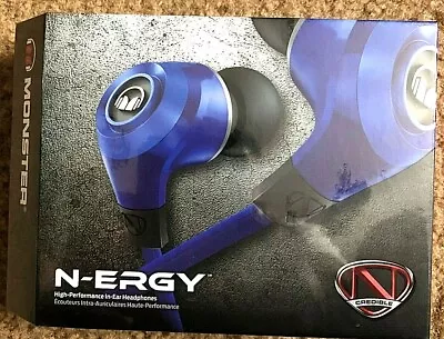 Monster N-ERGY High Performance In-Ear Headphones With Control Talk • $24.46