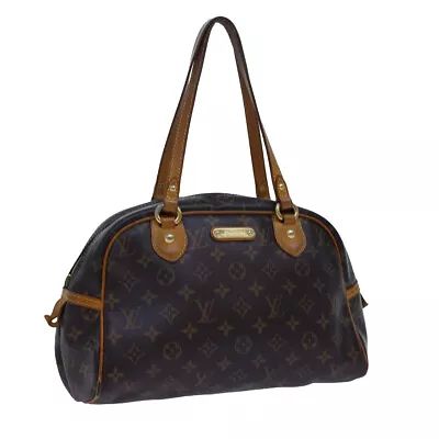 LOUIS VUITTON Monogram Montorgueil PM Hand Bag M95565 LV Auth Th3998 • $250.32