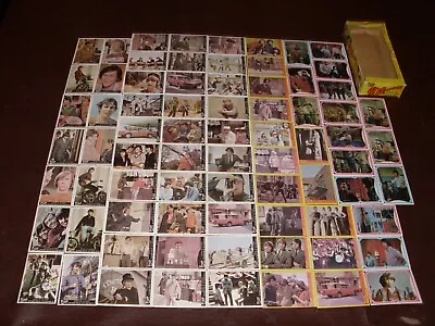 Vintage Monkees Photo Trading Cards Rare Donruss 75 Diff. Cards & Box MIB 1967 • $249.99