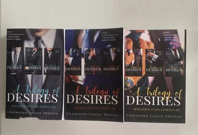 Charmaine Shelton A Trilogy Of Desires Sebastian Lola Roger Leonie Malcolm Starr • $24.50